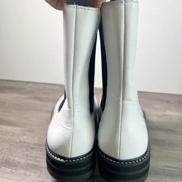 ASTER Diana Lugsole leather boots Womens 10 EUC - Picture 4 of 6